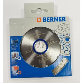 Gyémántvágókorong - Berner, 115 mm szegmentált