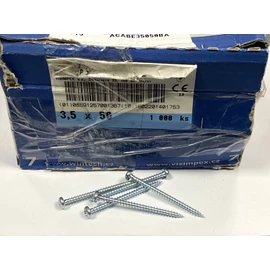 Faforgácslap csavar D-fejű horganyzott 3,5 x 50 mm