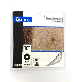 Fűrészlaptárcsa (flexre) 125 x 22,2 mm (40 fogú)