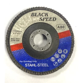 Lamellás tisztítókorong 115 x 22,2 mm A80