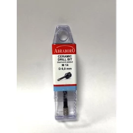 Gyémánt csempefúró D=6 mm (M14) - Abraboro