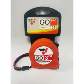 Mérőszalag - Schuller Go Pro (stopperrel) 3 m