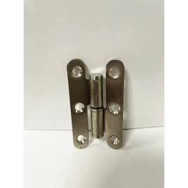 Ajtópánt (jobbos) 80 x 44 x 2 mm - inox 