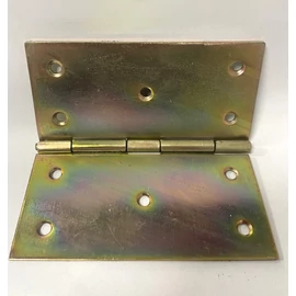 Csuklóspánt pár 100 mm - széles,  horganyzott, sárga