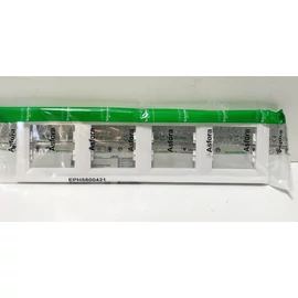 Schneider Asfora 4-es vízszintes keret (fehér)