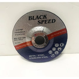 Tisztítókorong fémre 125 x 6 x 22,2 mm