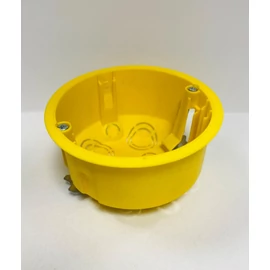 Kötődoboz süllyeszett, műanyag D=80 mm (gipszkartonfalba)