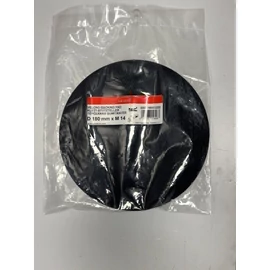 Gumitányér, tépőzáras 180 mm, M14 - Abraboro