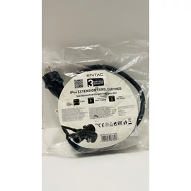 Hosszabbító elosztó  - Entac 0,5m IP44(3 foglalat)