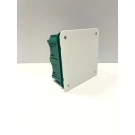 Kötődoboz fedéllel, süllyesztett 100 x 100 mm