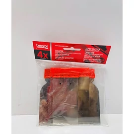 Japánspatulya készlet (inox) - 4 részes