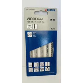 Dekopírfűrészlap - Berner, 2,5/75 mm (5 db/csomag)