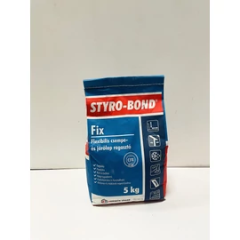 Styro- Bond Fix - flexibilis csemperagasztó(5kg)
