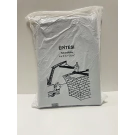 Takarófólia 20 m2, építési