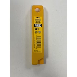 Olfa sniccerpenge HB-20 25 mm (20db/tasak)