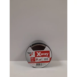 Ragasztószalag (szövetbetétes) - Schuller X-Way Black 48 mm x 10 m 