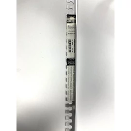 Élvédő - Profilplast ívrehajlítható, fényes natúr alu  10 mm x 2,5 m