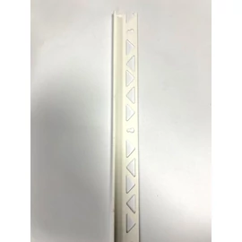 Élvédő - Profilplast szögletes műanyag 8 mm x 2,7 m fehér
