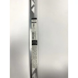 Élvédő - Profilplast szögletes, fényes natúr alu 12,5 mm x 2,5 m