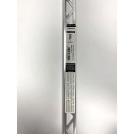 Élvédő - Profilplast szögletes, fényes natúr alu 8 mm x 2,5 m