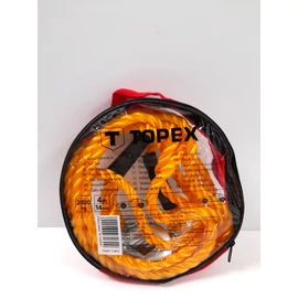 Vontatókötél - Topex 14 mm x 4 m (2 T), fém kampós