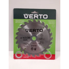 Körfűrészlap - Verto 160 x 30 mm, vídiás, 24 fogú