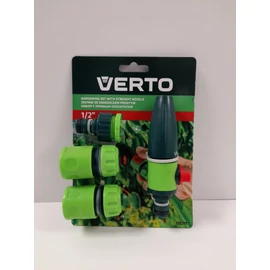 Öntözőpisztoly - Verto 1/2" csatlakozókkal (4 részes)