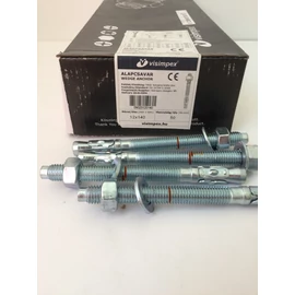 Alapcsavar horganyzott M12 x 140 mm