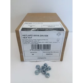 Anya hatlapfejű horganyzott 8.  M6