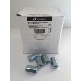 Toldó anya (hatlapú) - horganyzott M10 x 30 mm