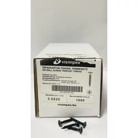 Fémmenetes gipszkartoncsavar 3,5 x 25 mm