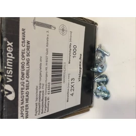 Opel csavar önfúrós 4,2 x 13 mm