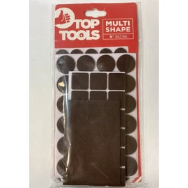Bútorcsúsztató filckészlet - Top Tools (barna) 106 db-os