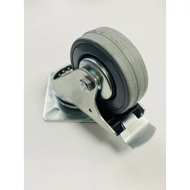 Kerék 65 mm - forgó fékes, gumis