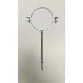 Lefolyóbilincs 33-as csatornához, horganyzott, 18 cm