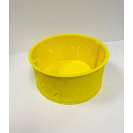 Kötődoboz süllyeszett, műanyag D=80 mm