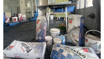 Aljzatkiegyenlítés a Baumit közreműködésével