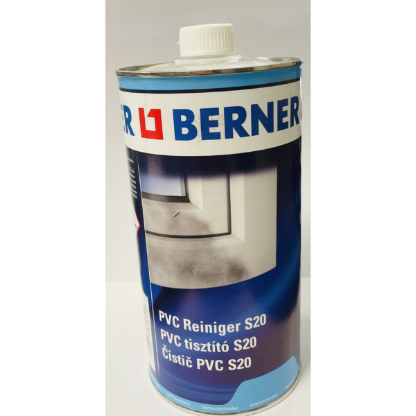 Berner PVC tisztító S20 1 L