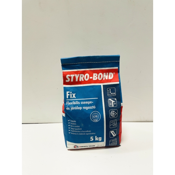Styro- Bond Fix - flexibilis csemperagasztó(5kg)