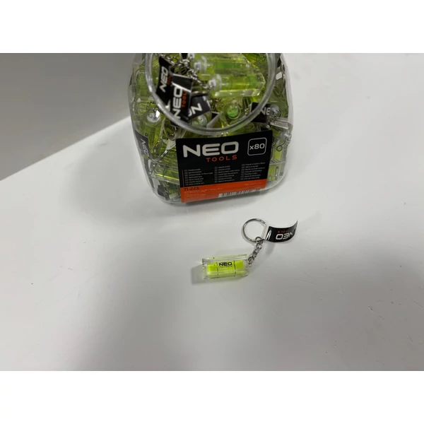 Kép 2/2 - Libellás vízmérték (kulcstartós) - Neo Tools