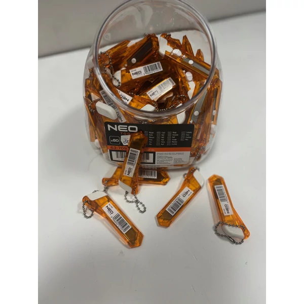 Kép 2/2 - Kés kulcstartó 7,5 cm- Neo Tools