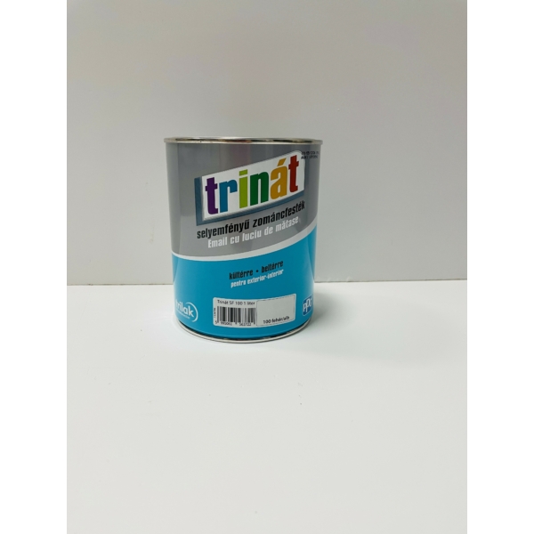 Trinát selyemfényű zománcfesték fehér (100) 1 L