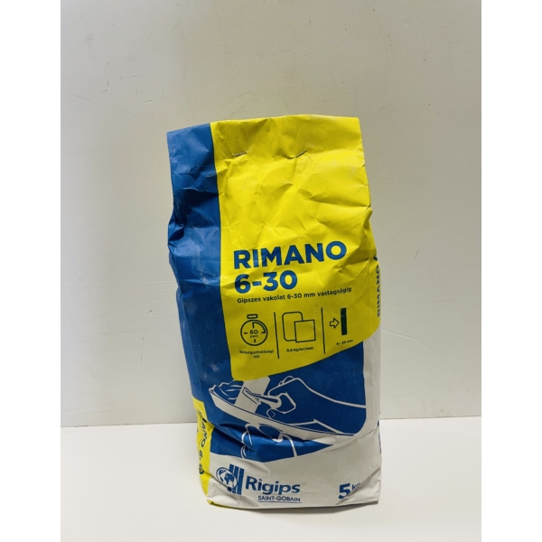 Rigips Rimano 6-30 mm glettelőgipsz 5 kg