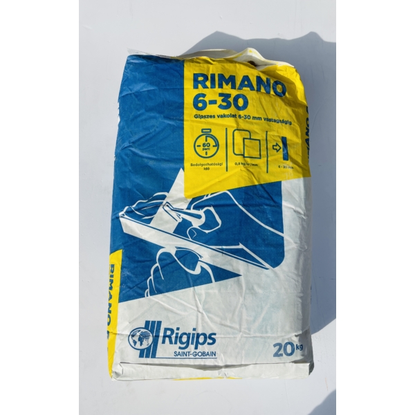 Rigips Rimano 6-30 mm glettelőgipsz 20 kg