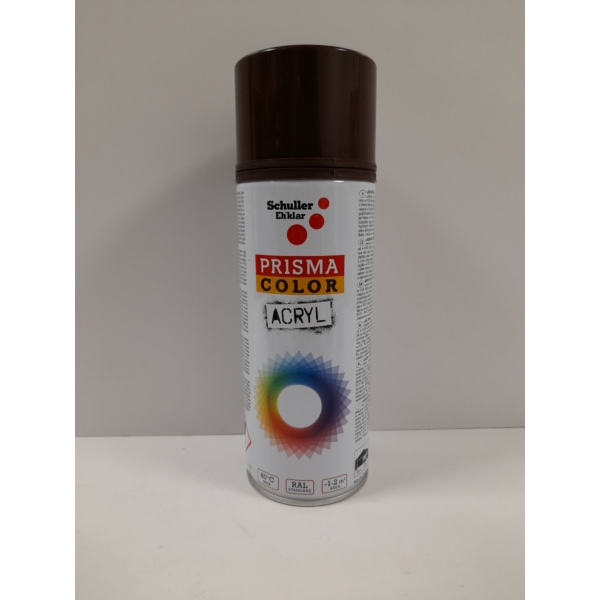 Schuller Prisma Color akril spray RAL 8016 (mahagóni barna), 400 ml