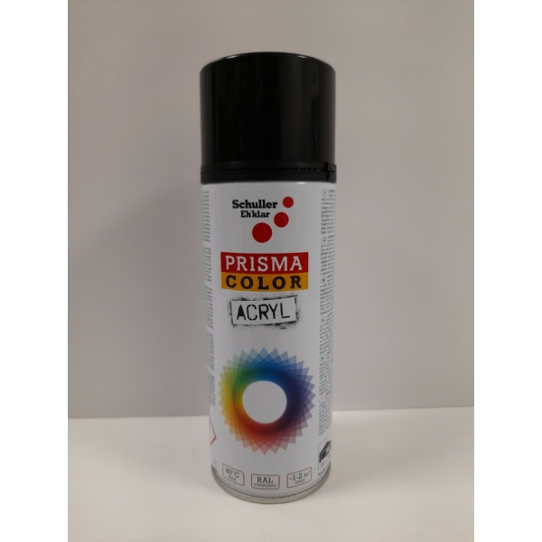 Schuller Prisma Color akril spray RAL 9005 (fekete), 400 ml