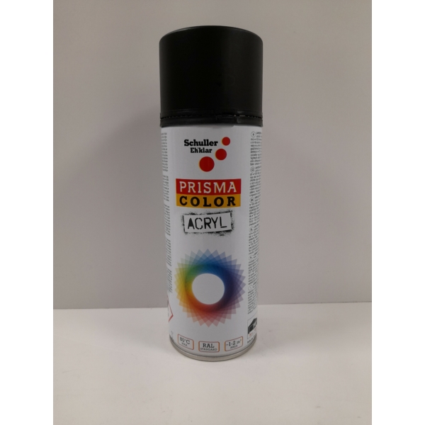 Schuller Prisma Color akril spray RAL 9005M (matt fekete) 400 ml