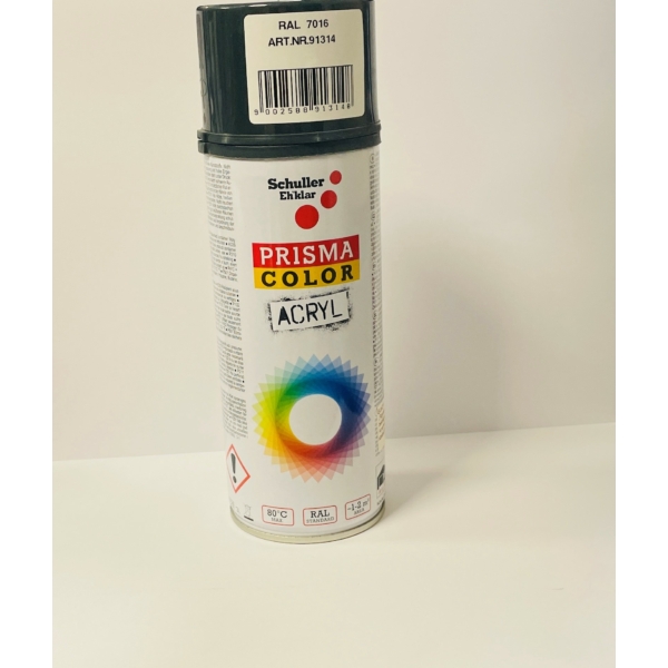 Schuller Prisma Color akril spray RAL 7016 (antracit szürke), 400 ml